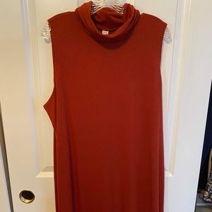 Sleeveless Turtleneck dress